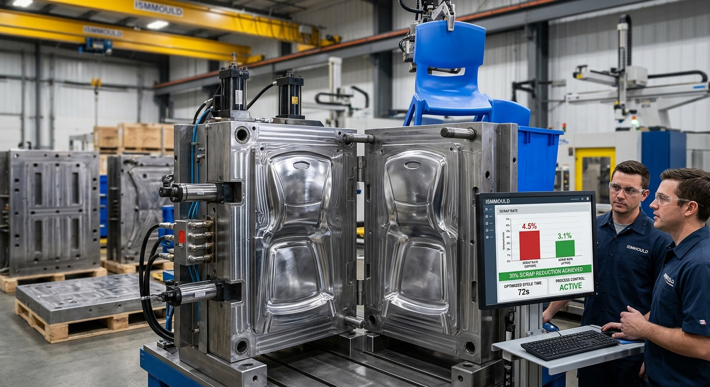 Case Study: Reducing Scrap Rate in Chair Mold Production by 30% with Process Optimization
