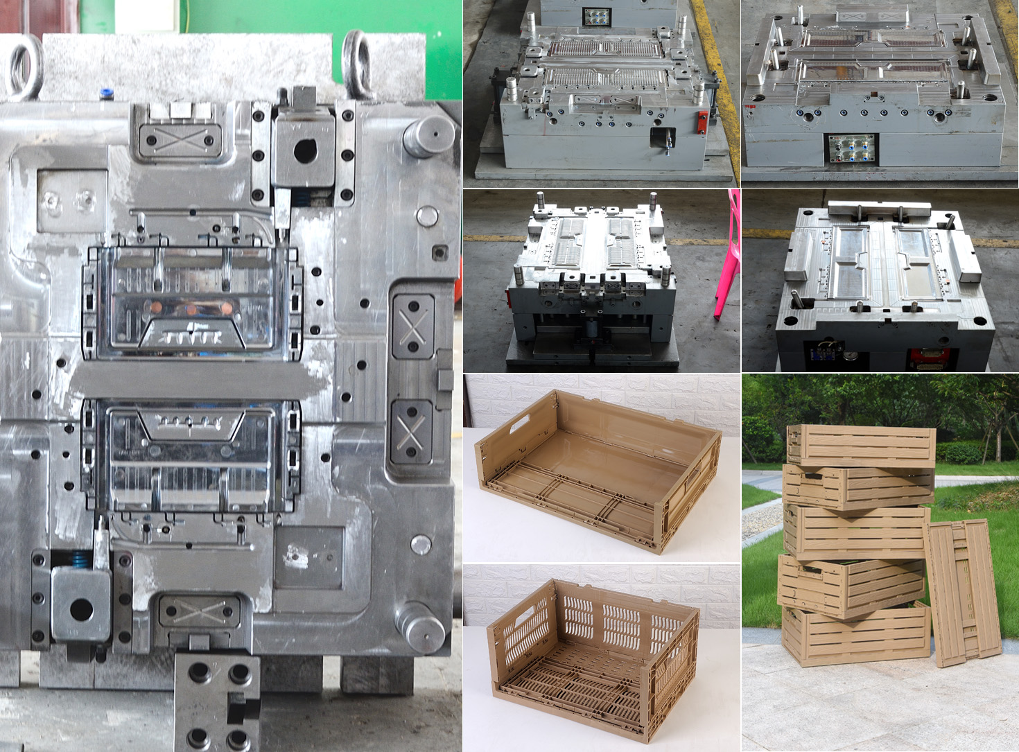 Folding Crate Mould Image